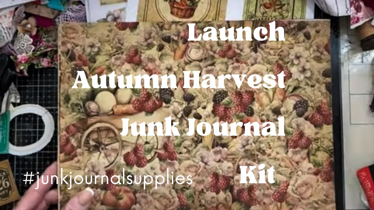 LAUNCH - Autumn Junk Journal Kit 