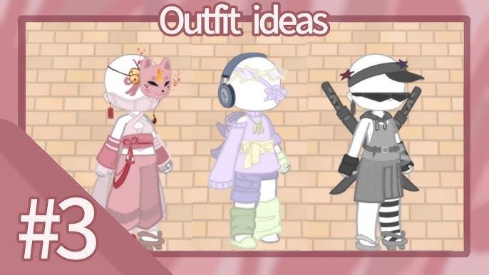 Gacha outfit idea ♡♡♡ em 2023