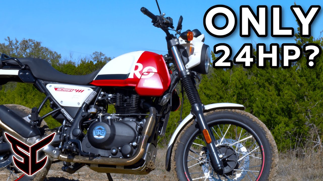 Is The Scram 411 TOO SLOW For The U.S.? | Royal Enfield Scram 411 Day In The Saddle