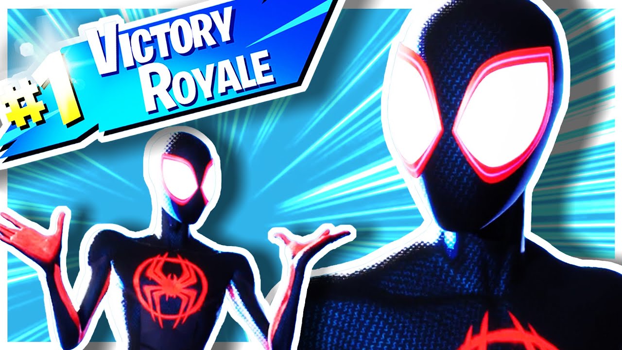 (PS5) Fortnite Spider-Man Miles Morales Win (No Commentary)