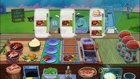 SpongeBob: Krusty Cook-Off - Sandy’s BBQ - Level 22 - No Boosters - FULL STORY - CaroGamesNL