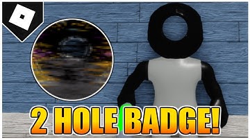 How to get the "2 HOLE" BADGE and MORPH in PIGGY RP : INFECTION! [ROBLOX]