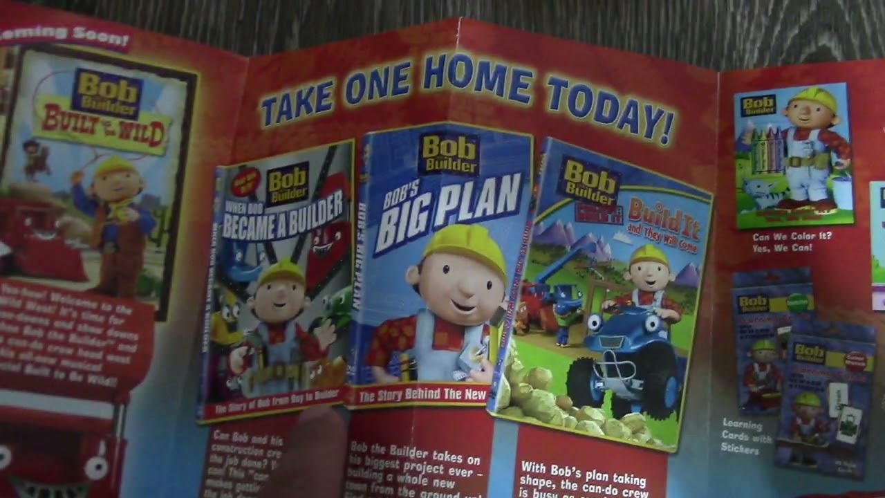 My Bob The Builder DVD Collection (2023 Edition)