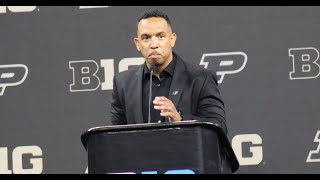 GoldandBlack com video: Ryan Walters at podium
