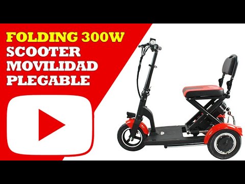 ▶ Scooter Eléctrico Plegable Fotona Mobility Folding 300W - [Presentación]