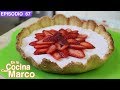 Tarta de fresas y yogurt - Receta facil de torta italiana