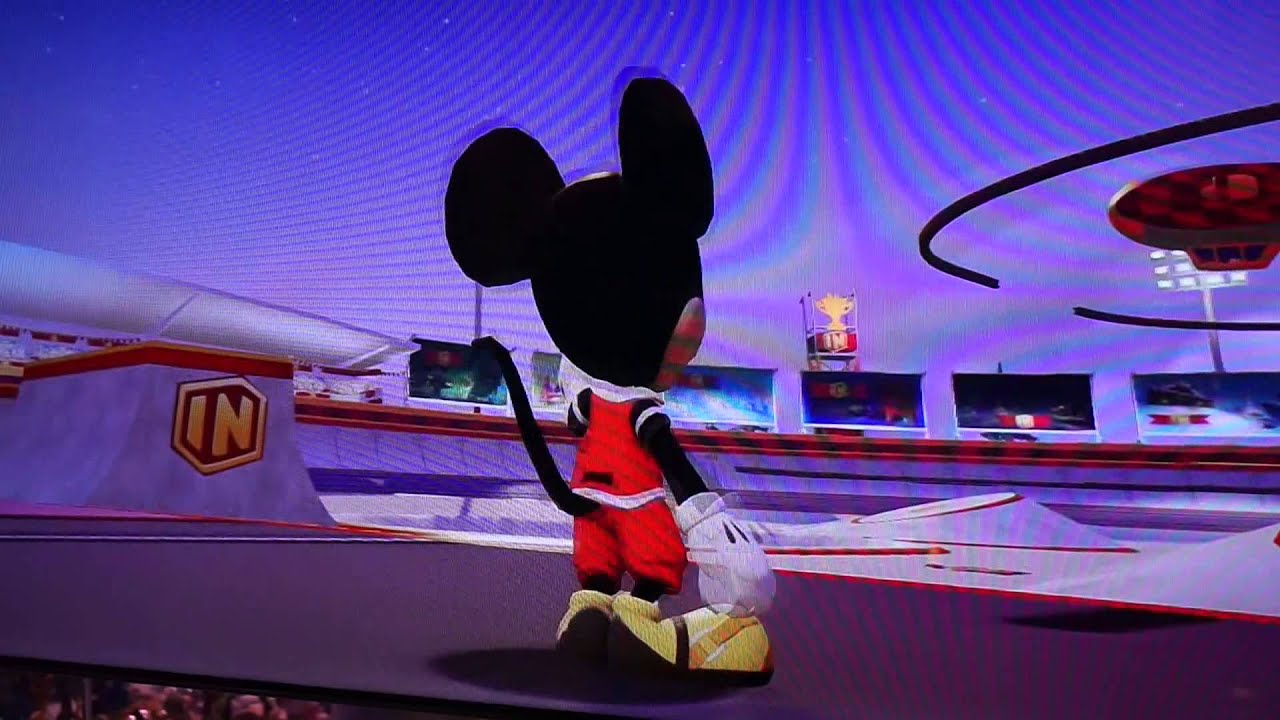 King Mickey Power Disc In Game Look (D23 Exclusive) Disney Infinity 3 0