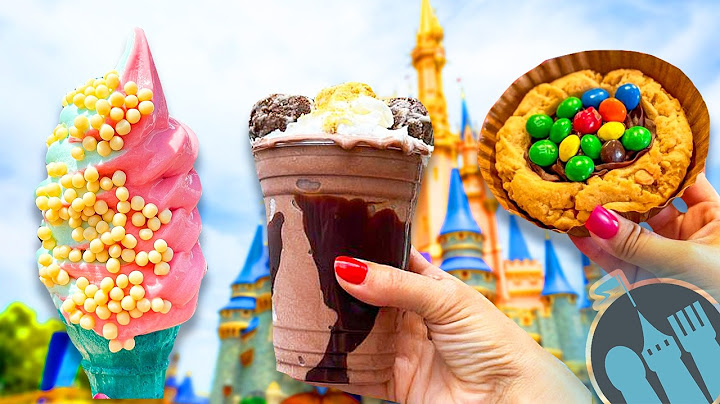 Exclusive Snacks in Magic Kingdom