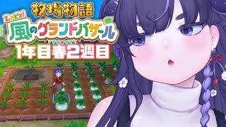 【 牧場物語 】スローライフ（？）＃ 2【 牧場物語 Let's！風のグランドバザール / #グラバザ / ちむぎ / #vtuber