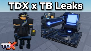 Tdx X Tb New Leaks Tb Railgunner Skin Commander Tower New Theme - Tower Defense X Roblox