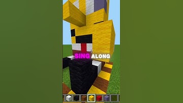 How to Build SpongeBob 🧽 in Minecraft! #minecraft #shorts #spongebob #minecrafthowtobuild