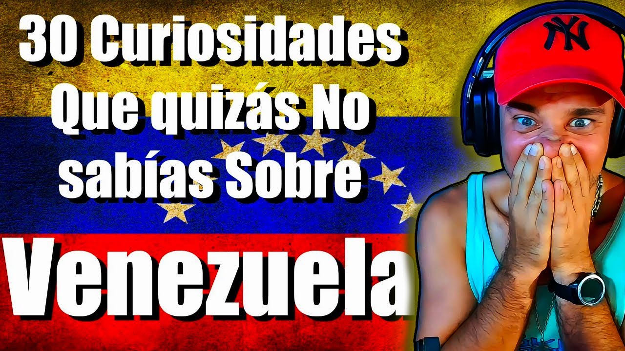 NO TENÍAMOS IDEA 😱 | 🇦🇷 Reacciona en VIVO a 30 Curiosidades de VENEZUELA 🇻🇪
