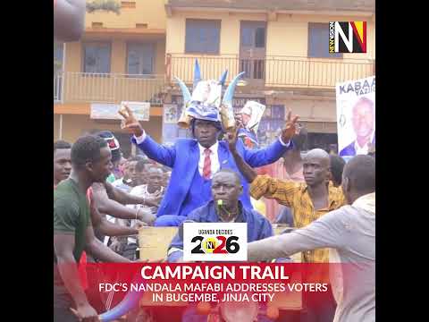UgandaDecides2026 FDC S Nandala Mafabi Addresses Voters In Bugembe Jinja City