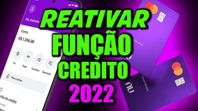 Como Ativar a função de DÉBITO no cartão NUBANK! Atualizado 2022! 