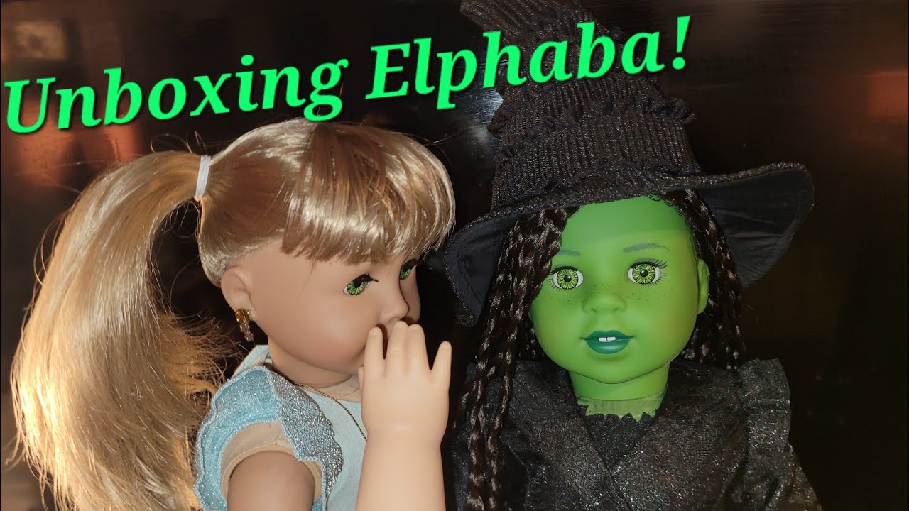 Unboxing American Girl Elphaba Wicked Doll! 