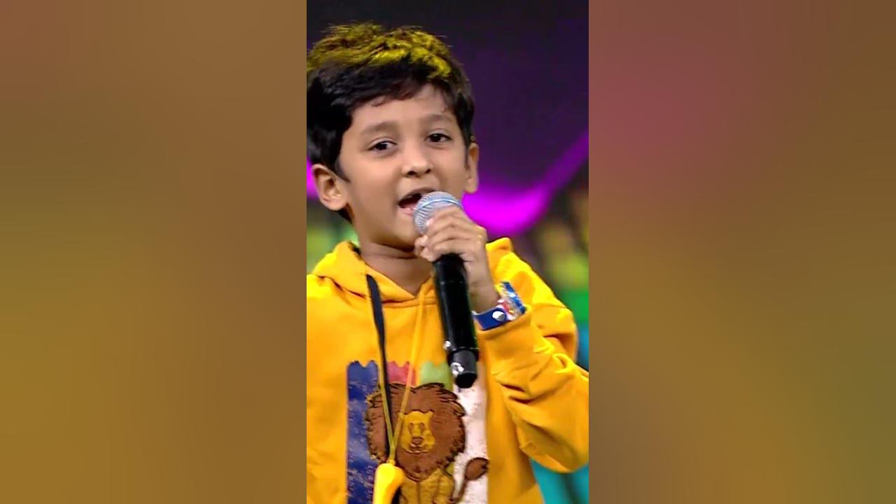 Whistle Podu Song by #Ridhan 🔥👌 | Super Singer Junior 10