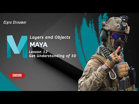 Master 3D Animation Tutorial: Layers and Objects in Maya | Step-by-Step Guide