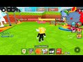 I am playing be a lucky block on Roblox 