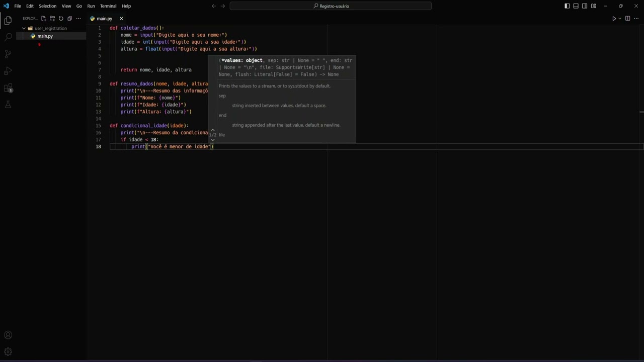 ASMR Programming No Talking in Portuguese | Simple data collection in Python.