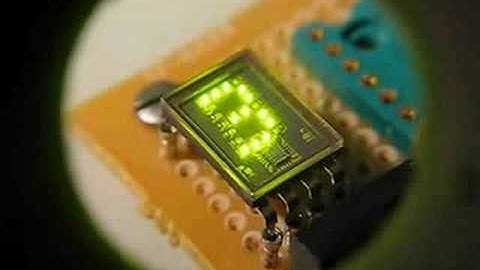 Hewlett-Packard HDSP-0962 Intelligent LED Display