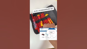Top 10-in-1 Screwdriver Set for DIY Projects #DIYTools