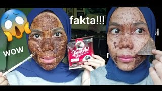MASKER KOPI KAPAL API ||MUKA CERAH KENCANG GLOWING || cara mencerahkan wajah secara alami