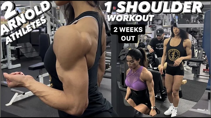 Lauralie & Babi Shoulders Workout | Arnold Classic...
