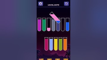 Sort Water Color Puzzle Level 2871 to 2880