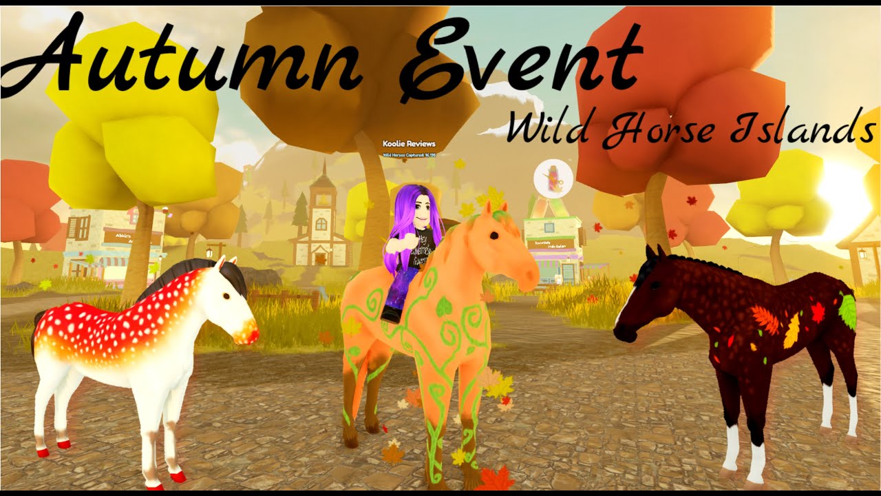 Autumn Event Wild Horse Islands YouTube