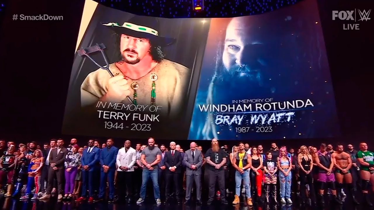 WWE pays tribute to Bray Wyatt - WWE SmackDown 8/25/2023 