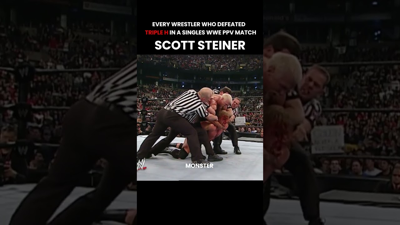 Who Defeated Triple H in 1 vs 1 Match from 2000-2019 