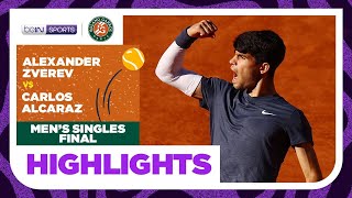 Alexander Zverev vs Carlos Alcaraz | Roland Garros 2024 Highlights