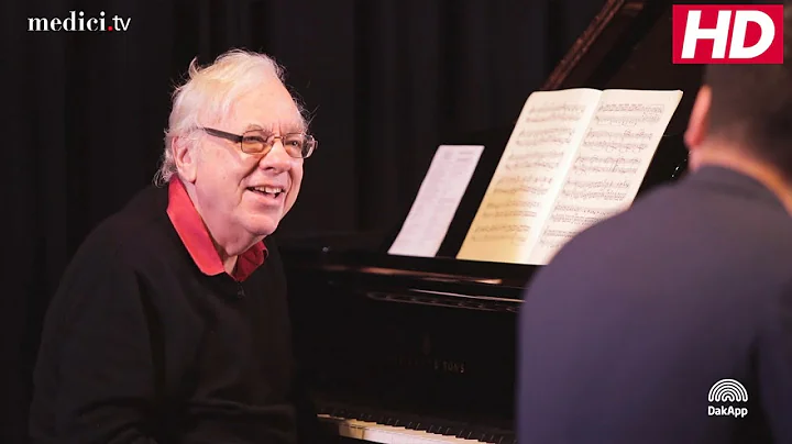 Master Class with Richard Goode - Verbier Festival...