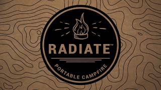 Radiate Portable Campfire vs Wood