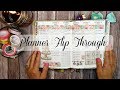 Planner Flip Through | Foxy Fix Traveler's Notebook + The Planner Society Kit | The Sensible Mama