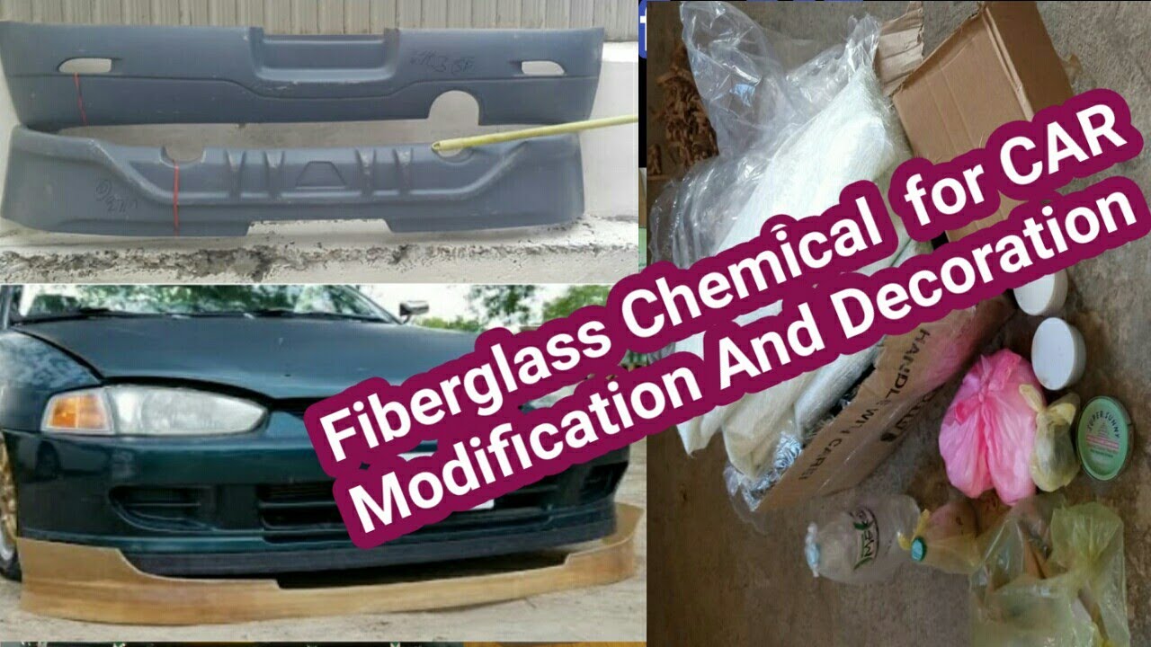 Making A Fiberglass Bumper And Lips/Fiberglass chemical for car