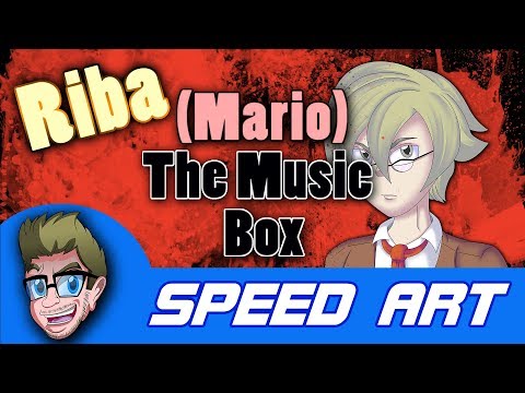 SPEED ART: Riba from (Mario) The Music Box