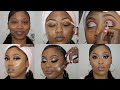 How To: Cut Crease with Glitter Liner | BOMB MAKEUP TRANSFORMATION | VERY Detailed