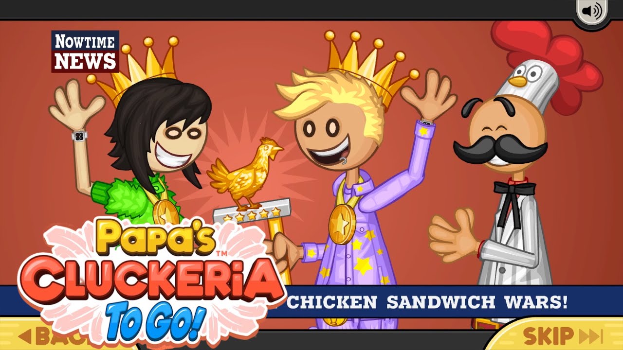 Papa's Cluckeria To Go! (by Flipline Studios) IOS Gameplay Video