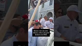 Lula em apuros na mão do Baiano. #política #políticos #lula #bahia #pt #presidente #governo