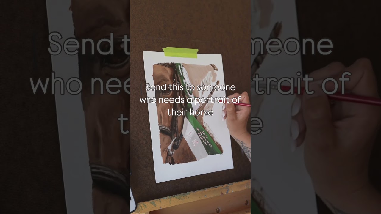 Get a portrait of your horse 