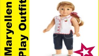 AG Maryellen Larkin Beforever Play Outfit American Girl 18" doll Clothes Review | PSToyReviews
