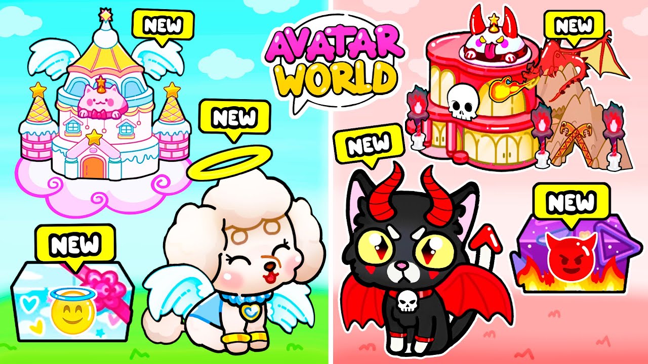 МИЛЫЕ ЖИВОТНЫЕ vs ДЕРЗКИЕ ЖИВОТНЫЕ В АВАТАР ВОРЛД | Avatar World ✅ Обновление Тока Бока