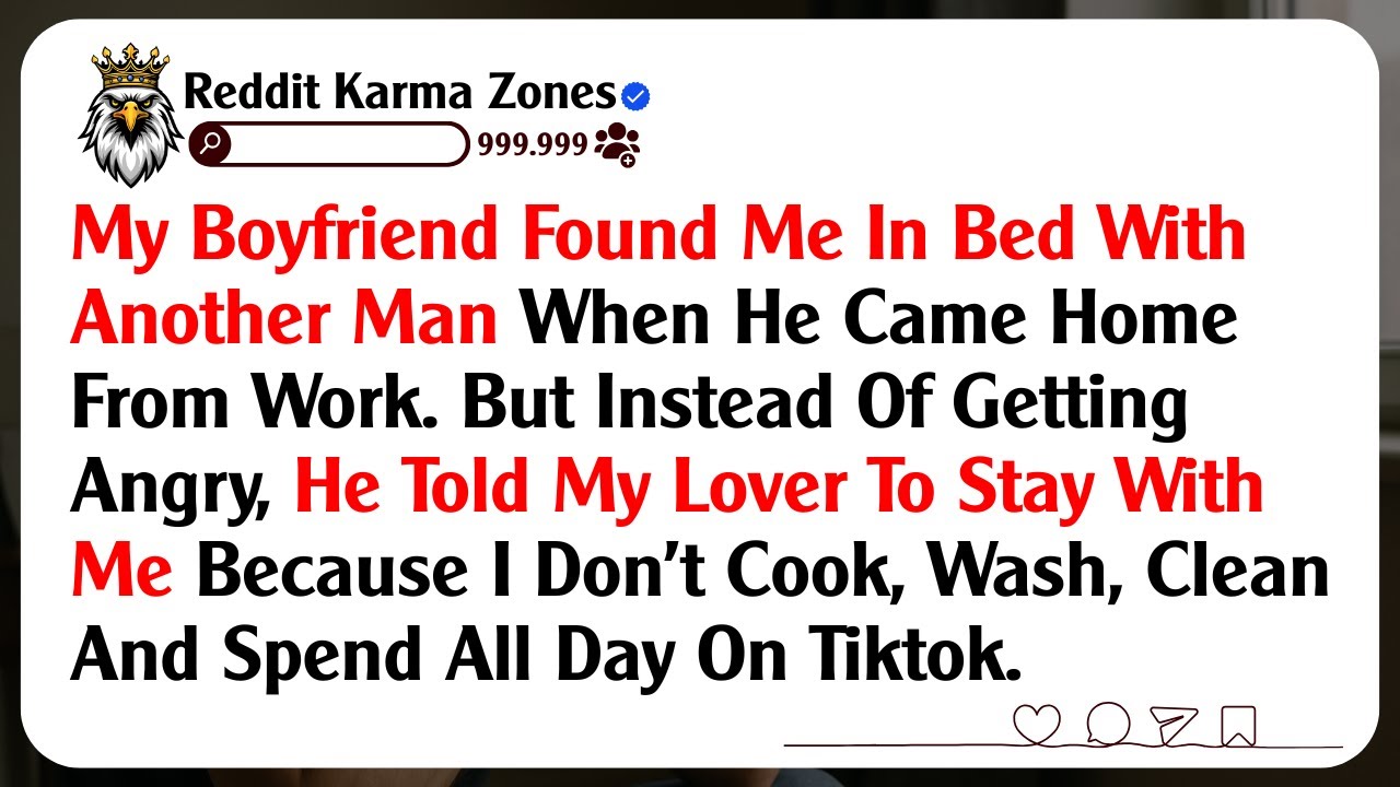My Boyfriend Found Me In Bed With Another Man When He Came Home From Work. But Instead Of Getting...