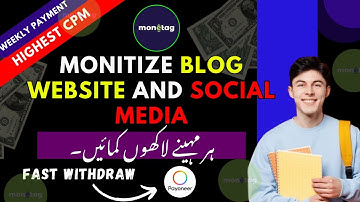 Monetag Best Ad Network 2025 | Earn More From Your Website & Blog