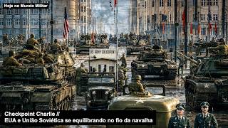 Checkpoint Charlie Eua E União Soviética Se Equilibrando No Fio Da Navalha