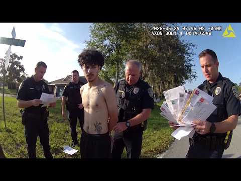 He Robbed Every Mailbox on the Block — Florida Man Didn't See This Coming | Bodycam