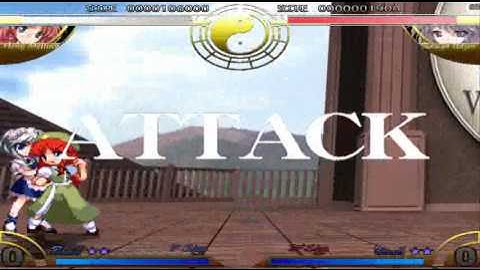 Touhou 7.5 IAMP - Hong Meiling Vs. Sakuya Izayoi