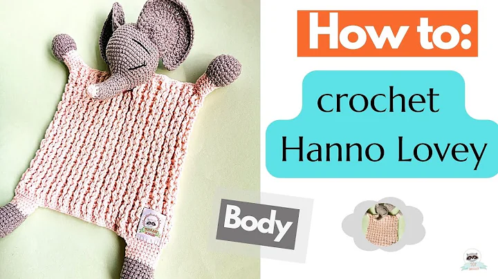 Adorable Crochet Elephant Lovey Pattern - Free Toy Pattern!