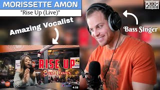 Bass Singer FIRST-TIME REACTION & ANALYSIS - Morissette Amon | Rise Up (Live)